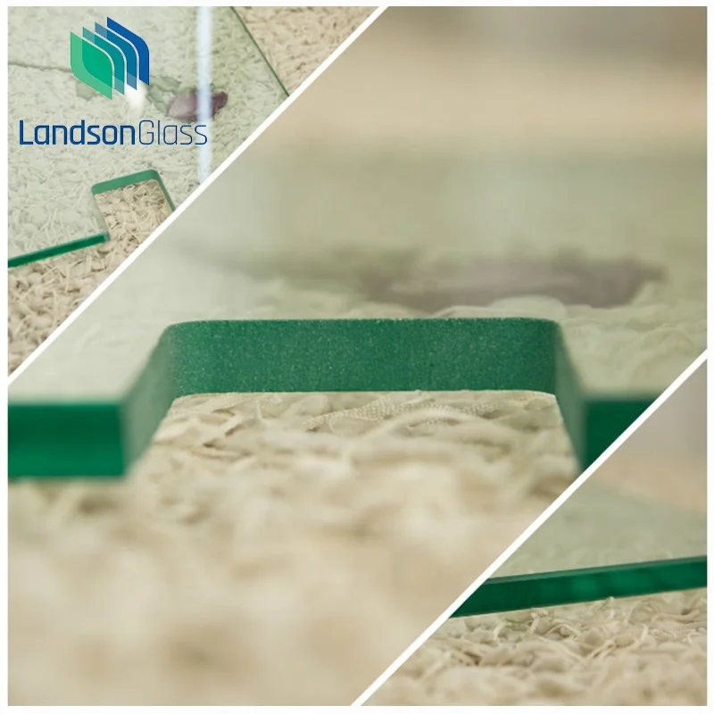 6.38mm 8.38mm 10.38mm Safety Milk White Laminated Glass