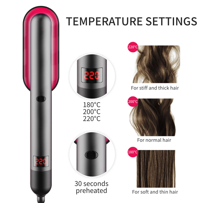 Hot new product cordless hairdresser multifunctional hair straightener