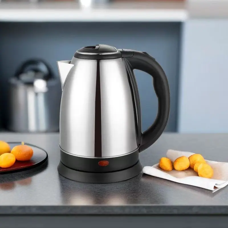 In stock 1500W 1.8L 201 Steel Tea Water Electric Kettle stainless steel kettle