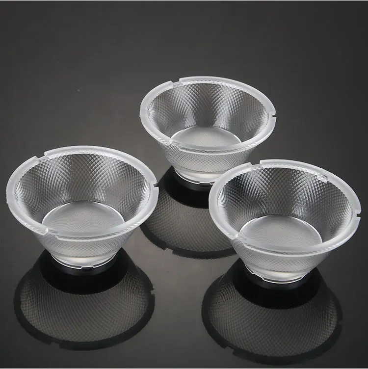 Darkoo Optics 24 Degree 45 Mm Led Lens 10W Led Wallwasher Lens  Fousing Light Lens