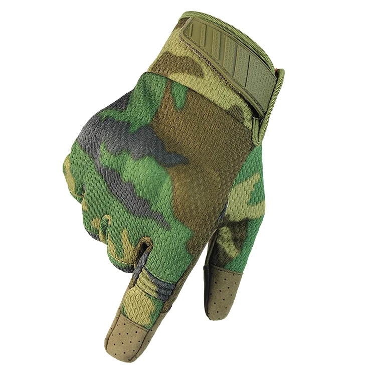 Russian Men Heavy Duty Camouflage Winter Touch Screen Combat Indestructible Tactical Full Finger Gloves