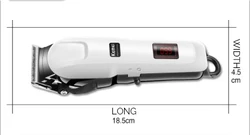 KEMEI 809A Wholesale cordless hair clipper professional rechargeable hair trimmer cordless electric hair clippers