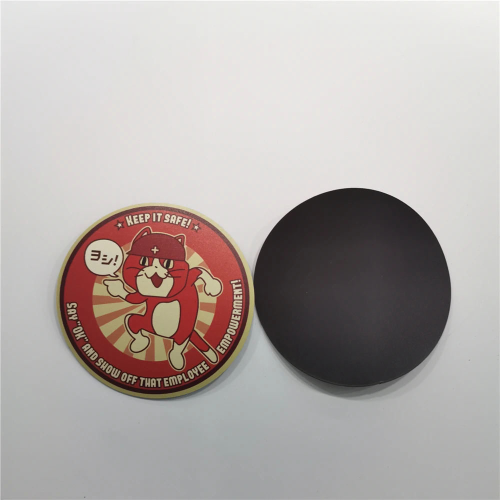 Custom Die Cut Removable Optional Sign Magnetic Vehicle Bumper adhesive pvc for car body bumper