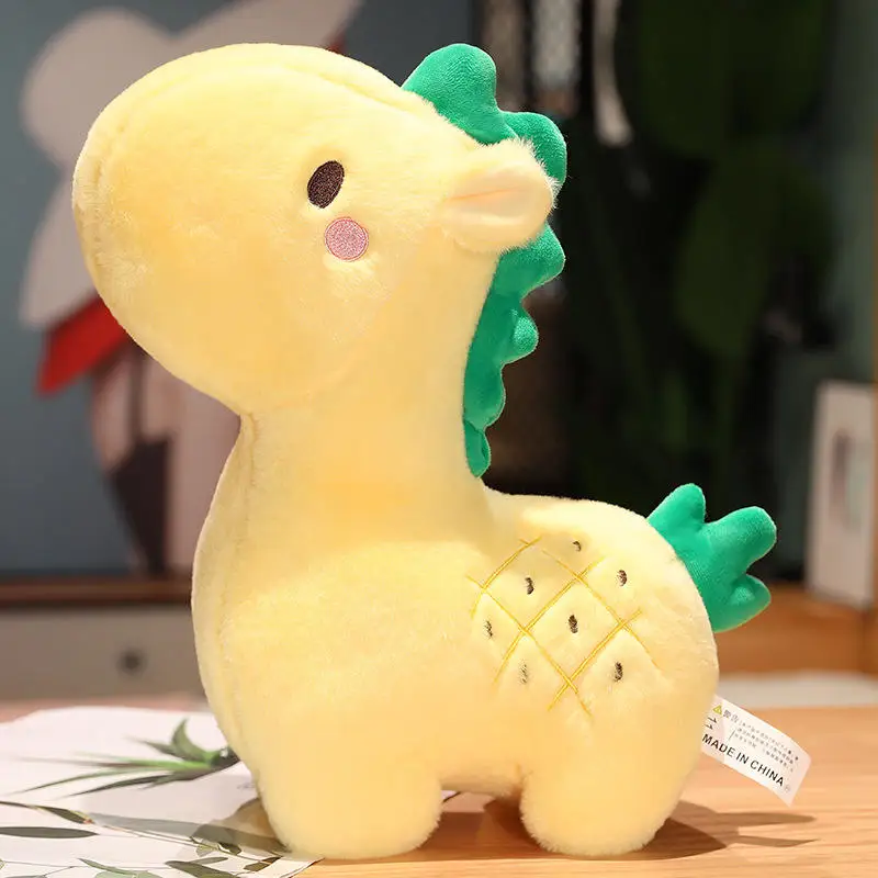 Оптовая продажа плюшевая подушка ананас лошадь игрушка kawaii супер мягкая для детей