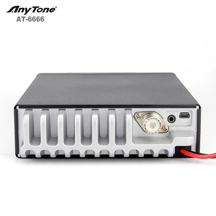 AnyTone AT6666 CB Radio 27mhz SSB AM FM With 60W high power 28.00-29.70Mhz Ham Radio Long Range UHF Radio