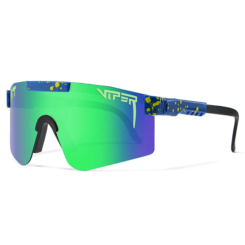 Pit viper очки спортивные UV400 Поляризованные солнцезащитные для езды на велосипеде сменные