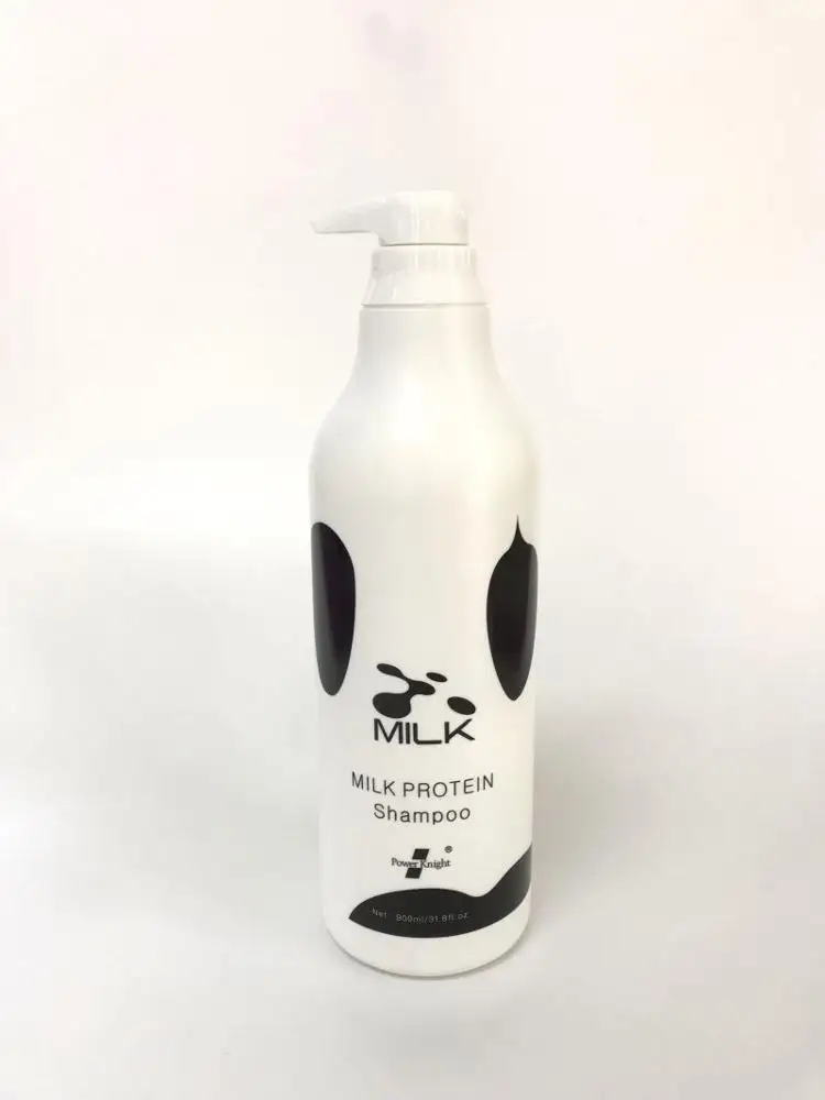 
Power Knight Milk protein supple shampoo nourishes and repairs dry hair 900ml 