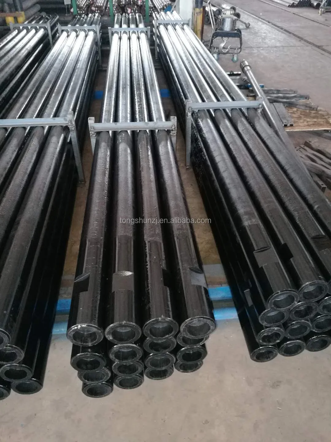 4.5inch Length 30ft E75 G105 S135 Steel Spin Welded Thread API 2 7/8IF Water Well Drill Pipe