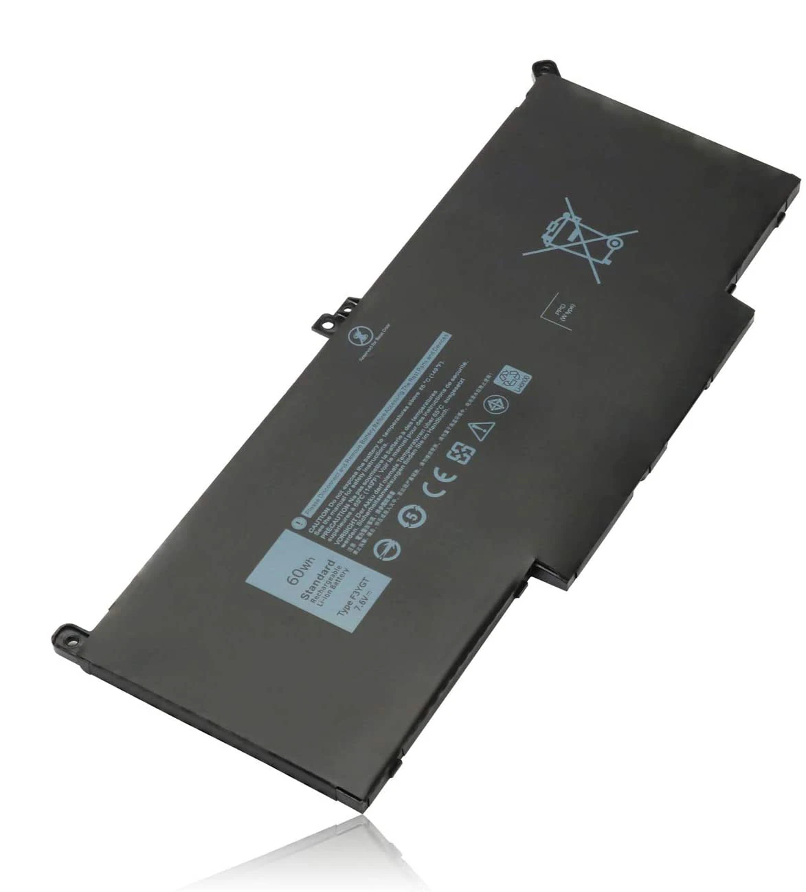  Аккумулятор F3YGT 7 6 в 60 Втч с 4 ячейками для ноутбука Dell Latitude E7280 E7480 E7290 E7380 E7390 E7490 серии 2X39G DM3WC