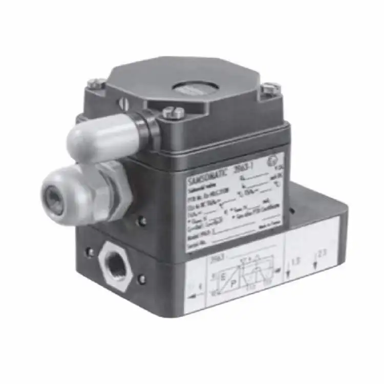 
Samson Solenoid Valve Type 3964 as Solenoid Pilot Valve for Industrial Valves 
