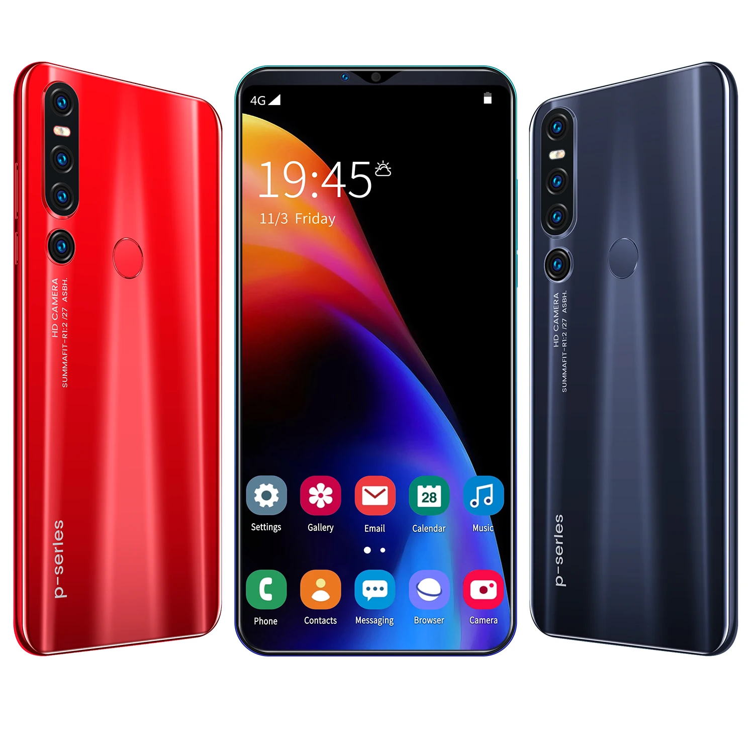 Заводской 6 1 дюймовый телефон P46 pro разблокированный дешевый мобильный Android 4G telefoon сотовая идентификация