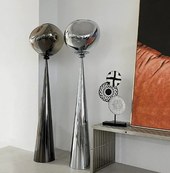 2024 lava living room Nordic Modern standing corner decorative modern metal floor lamp