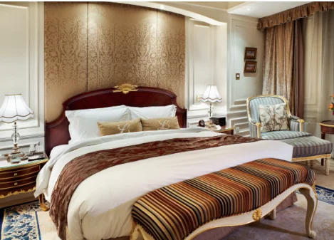Custom Made Hotel Apartment Wooden Luxury Lobby Modern 5 Star Bedroom Room Furniture Set Hotel furniture