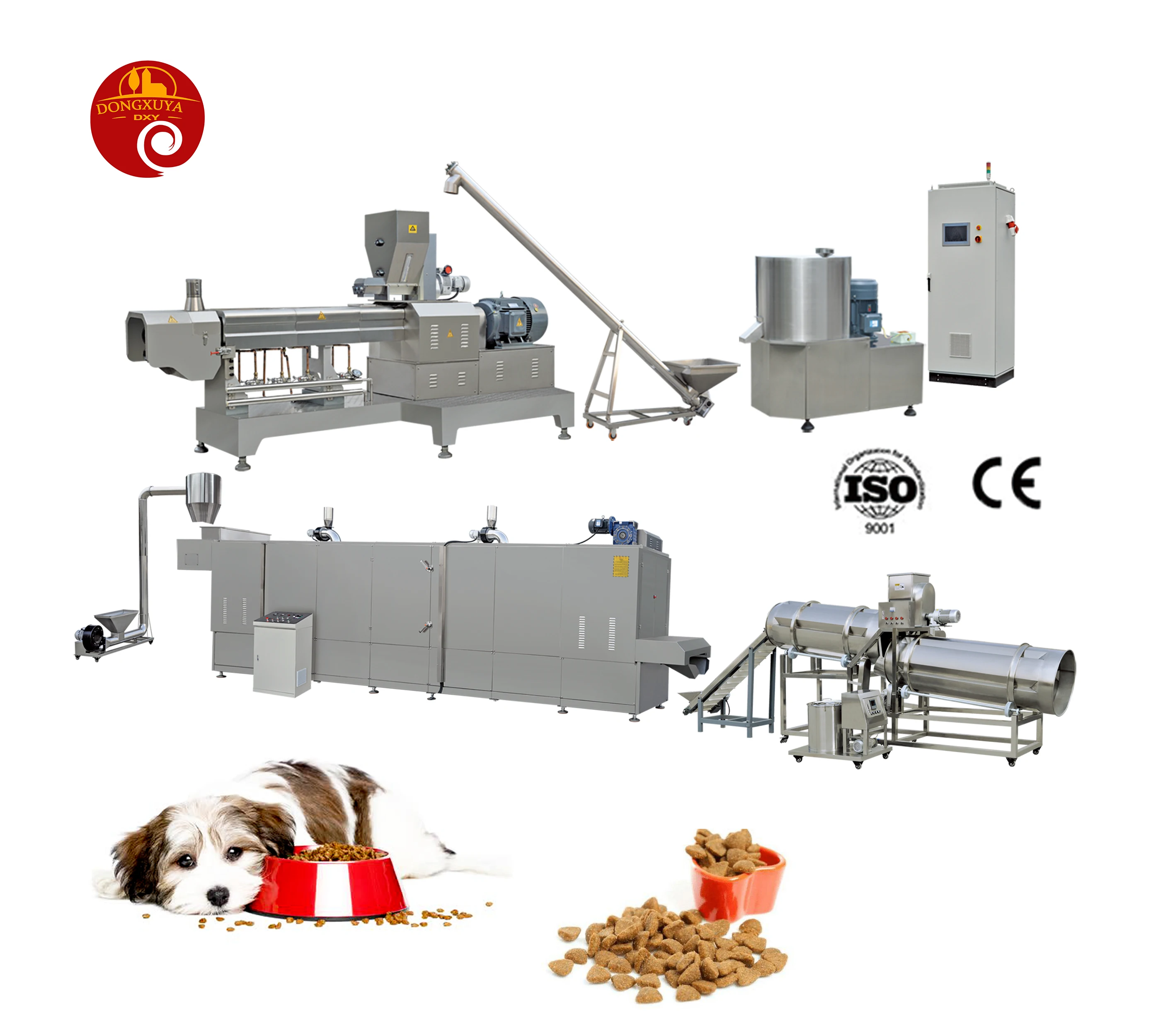 Hot Selling Premium Quality High Speed Animal Feed Processing Machinery Equipment Automatic Pet Food Dog Treats Machine