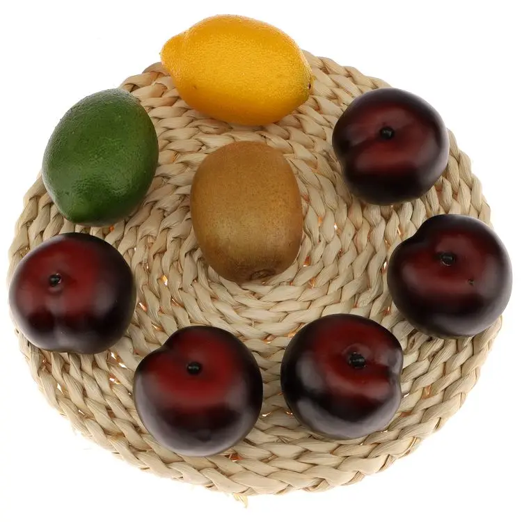 
Gresorth Artificial Realistic Brin Plum Fake Fruit Home Party Decoration Food Toy Photography Props Model 
