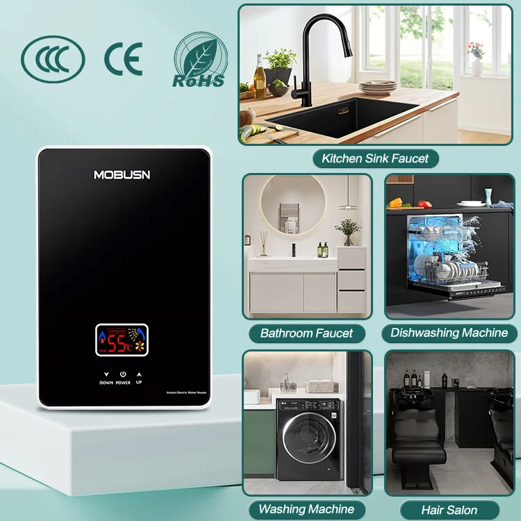 3.5KW-6KW 220V High Quality Instant Water Heater Electric Water Heater electric water heaters