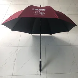 2022 Hot Sale Self-Opening Umbrella Small Portable Black Glue Red Coating UV-Proof Automatic Sun Umbrella