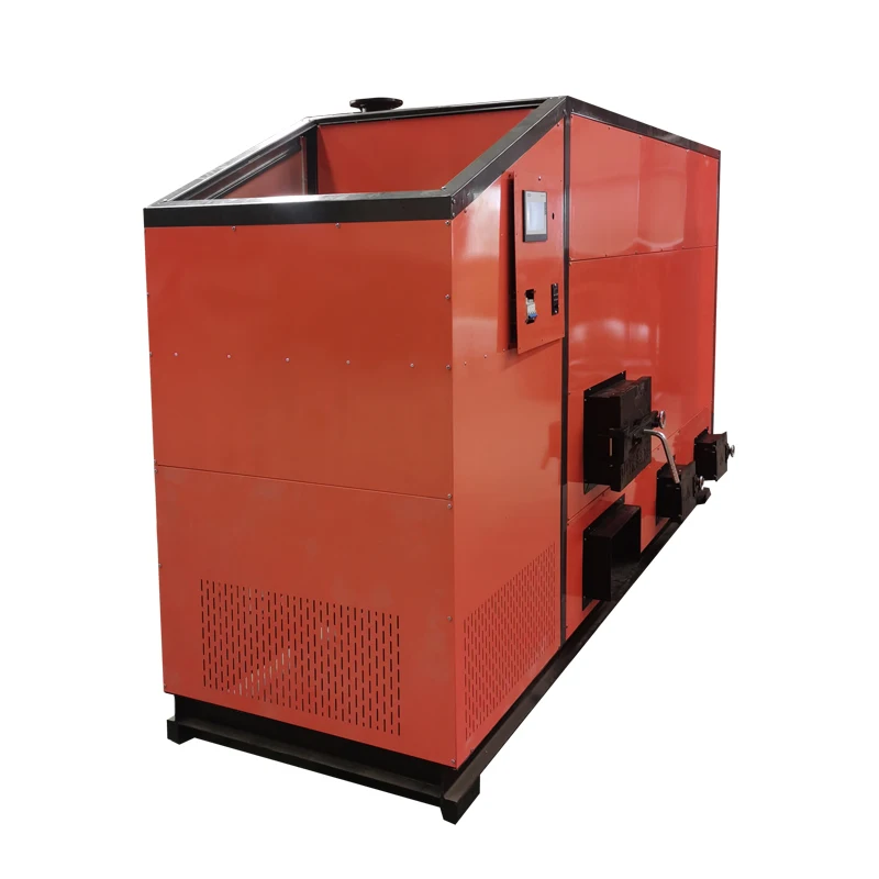 80KW Wood Fire Wood Log Fired Small Industrial Horizontal Boiler Machine Wood Pellet Fast Heating Equipment Automatic Biomass Pe