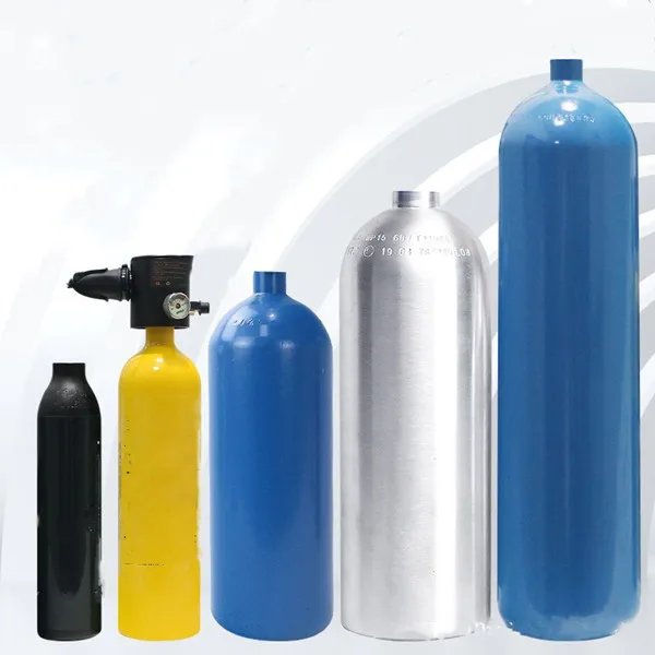 1L/2L/4L/5L/8L/10L/15L/20L/40L Oxygen Balloon Medical Gas Cylinder 40L For Medical