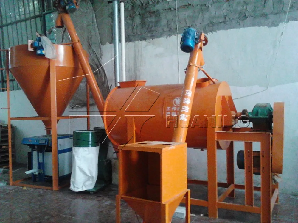 Durable Dry Mortar  production line concrete masonry mortar 3-6t/h for Sale