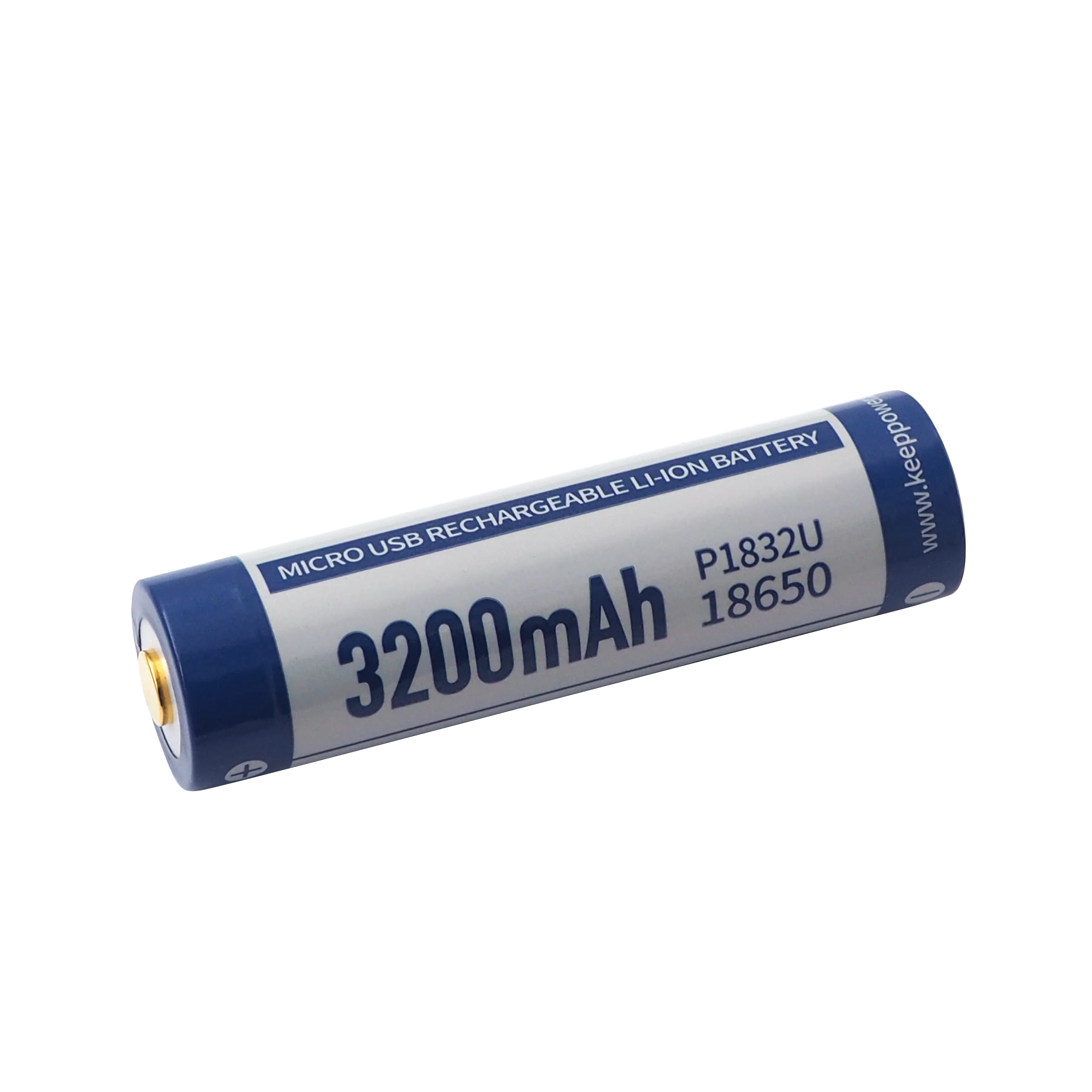 Аккумуляторная батарея Keeppower P1832U Micro USB 18650 3 6 В 3200 мАч