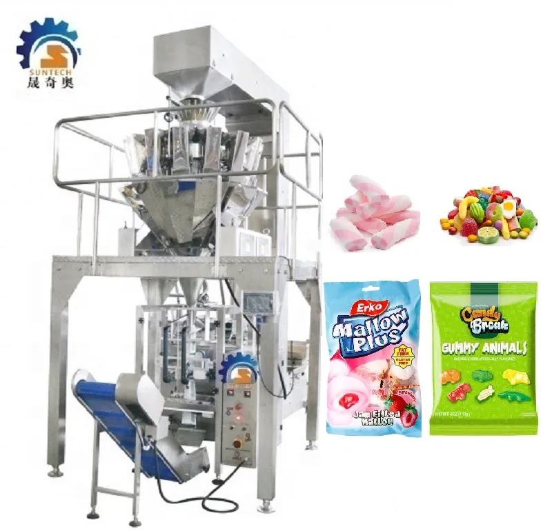 Automatic 5kg Packaging Machine Multi-function Marshmallow Candy Ice Candy Packaging Machines