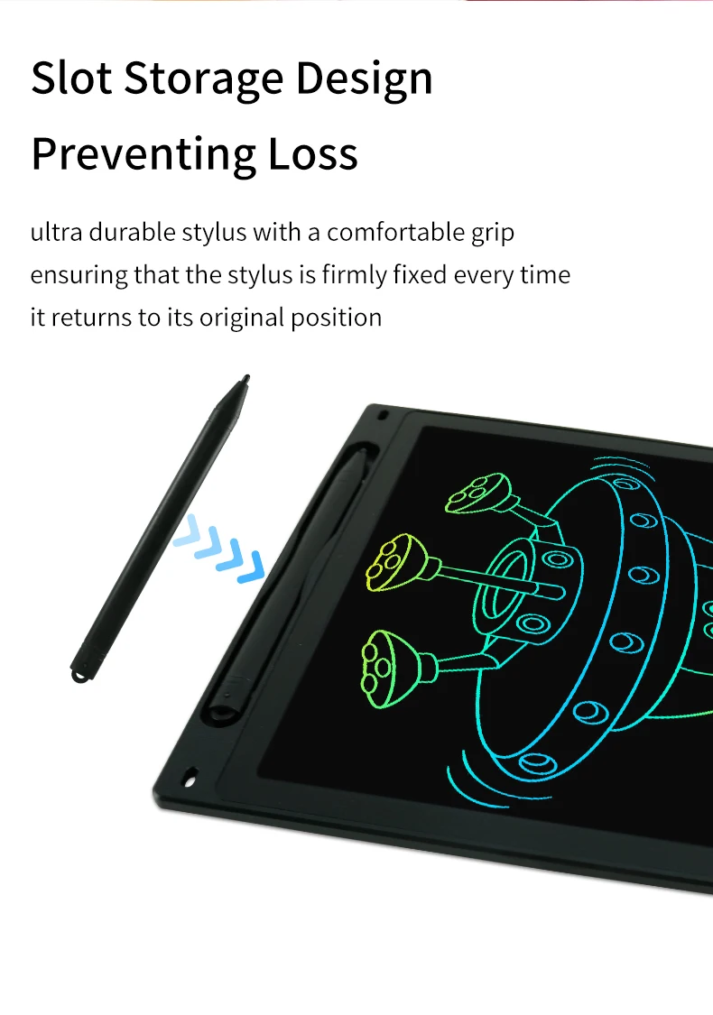 8.5 10 12 inch Memo Pads Kids Digital Drawing Board LCD Writing Tablet E-Writer