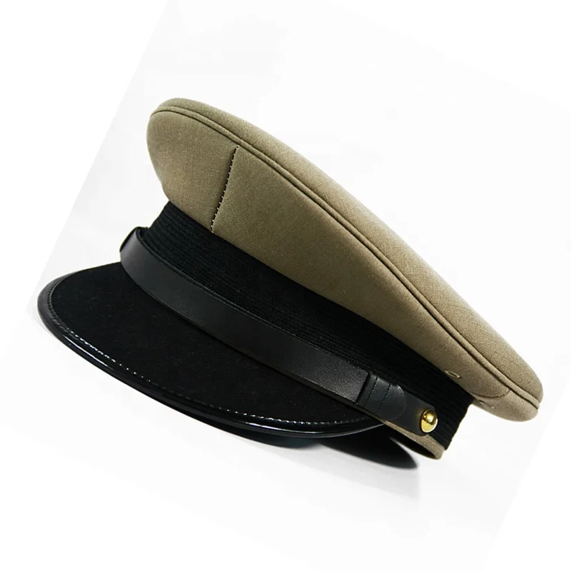 Wholesale customized military cap  custom peaked cap polit cap