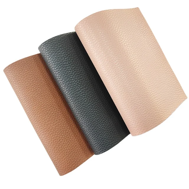 Embossing PVC Artificial leather Raw Material For shoe PVC Handbag Leather