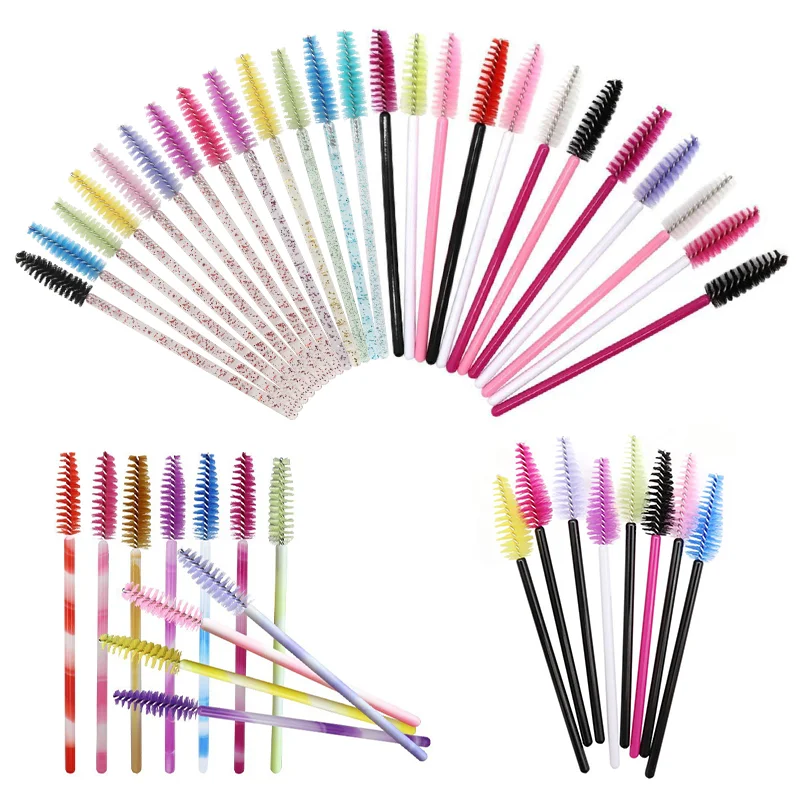 Jaunty Sky Factory Direct Sale Eyelash Brush Disposable Eyelash Extension Mascara Brush in Low Price Eyelash Brush