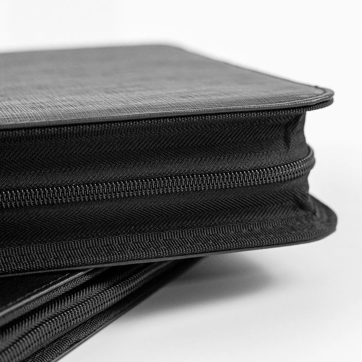 B5 PU leather Card Book Game Card Collection  Business Card Postcard Storage Customized  Zipper Bag Loosening  Cover Notebook