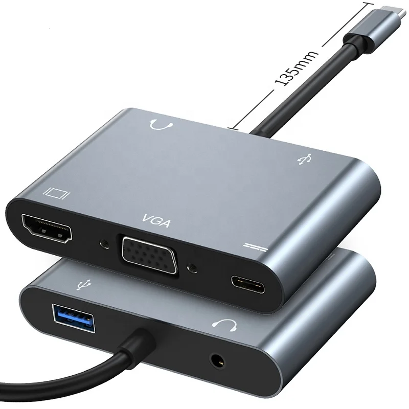  Usb 3 0 порт Ethernet адаптер Прямая поставка Новый C 4k Combo Multi 5 в 1 концентратор Type-c 4x 2 +