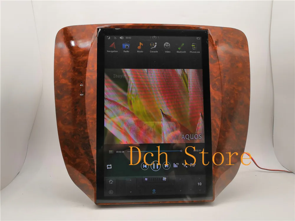 12.1 inch android 11 car dvd player gps navigation for GMC Yukon Chevrolet Tahoe silverado 2007-2012 tesla screen stereo 8G 128G