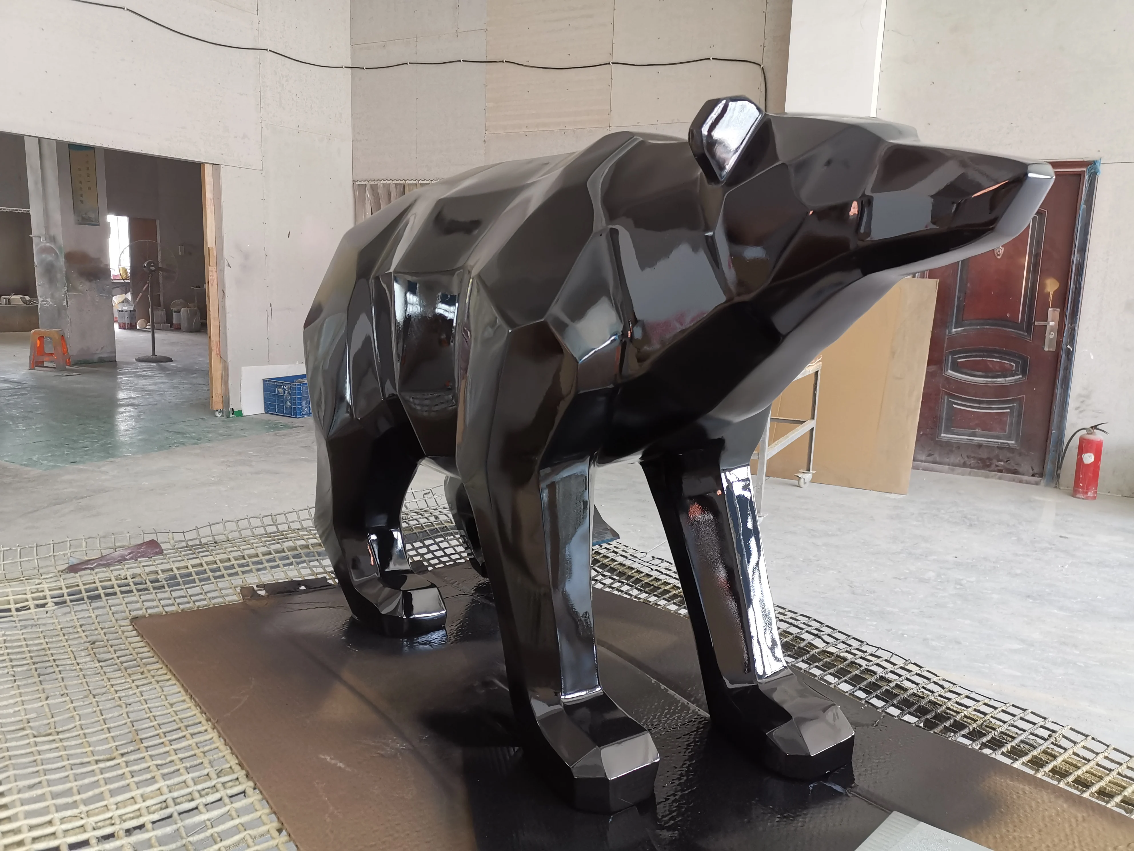 Animal Sculpture Resin Polar Bear Statue