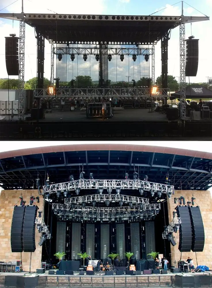 Jusbe L-808 professional audio, video & lighting sound system subwoofer rcf line array speaker for outdoor activities