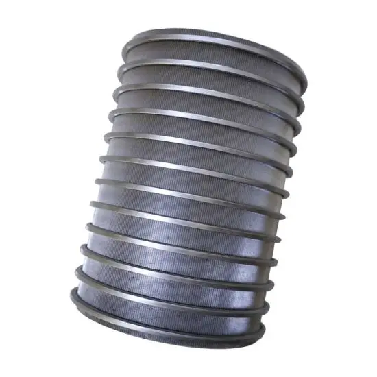 0.2 0.3 0.4 0.5 0.7 3mm slot gap SS304 Johnson wedge wire water coanda screen brewery lauter malt sieve fish pond static screen