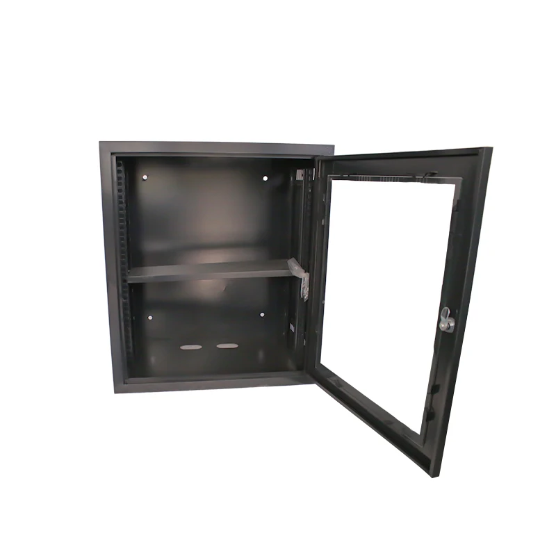 Rack Server Cabinet Network Chassis 19 Inch Cooling Open 12U Racks Computer 12U Indoor Cabinets Enclosure Fireproof