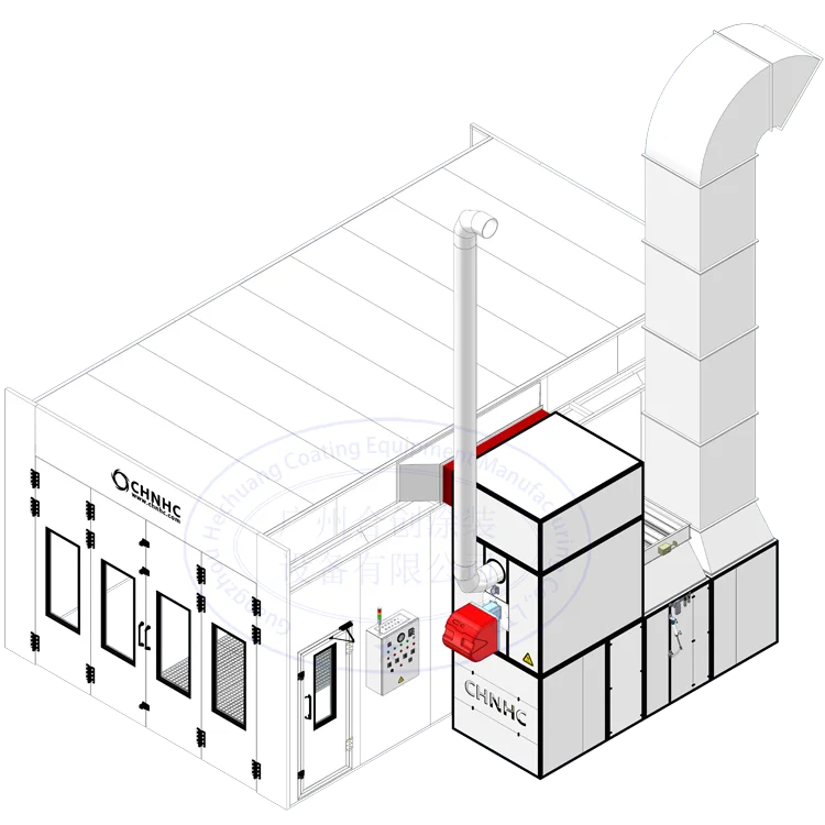 High quality car body repair tools paint room cabin automotive paint booth