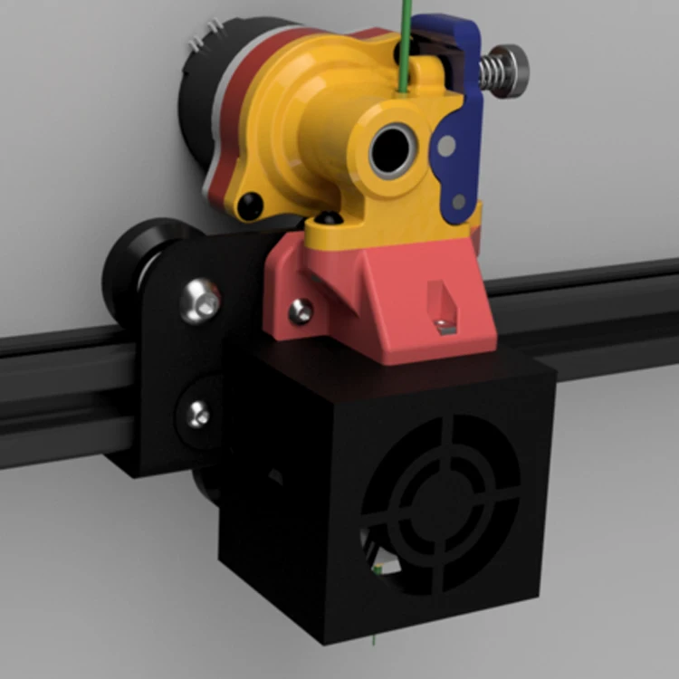 
GIULY 3D Printer Parts Voron CR-10 Blurolls Orbiter Extruder Aluminum Allgearshaft for Direct Dual Drive Extruder 