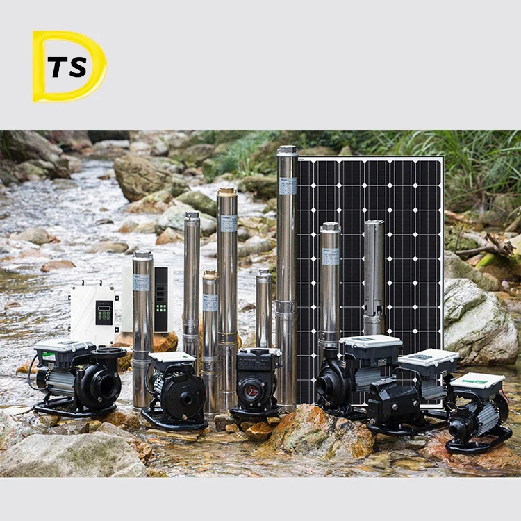 Photovoltaic Solar Land Pump Large Flow Centrifugal Pump DC Brushless Farmland Irrigation Water Tower Water Supply