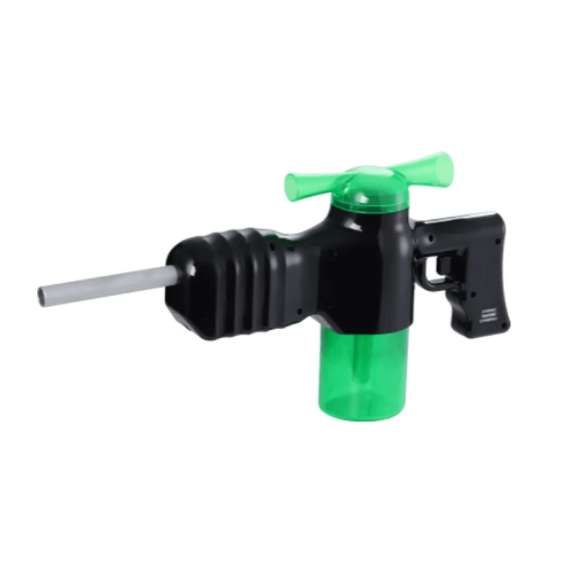 union fancy hookah led steamulation sheesha hookah co2 smoking gun thrower