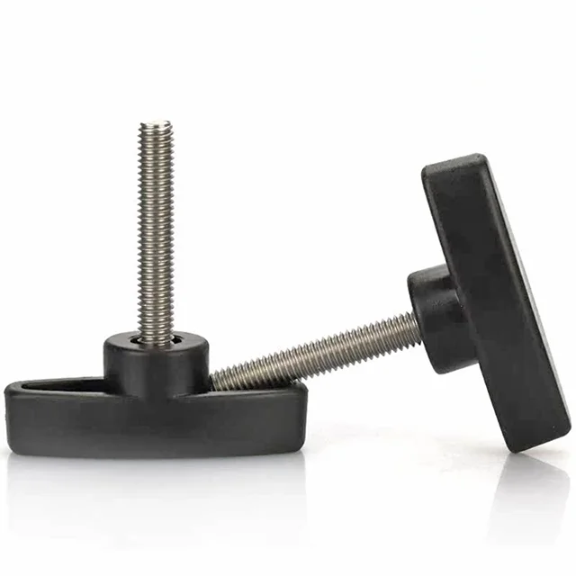 M4 M5 M6 M8 M10 China Made New High Quality 304 1 word T-shaped rubber head hand screws