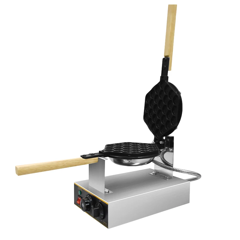 Home Use Automatic Double Flat Mini Electric Hong Kong Egg Egg bubble Egg Cup Shaped Egglette Waffle Cast Maker Machine