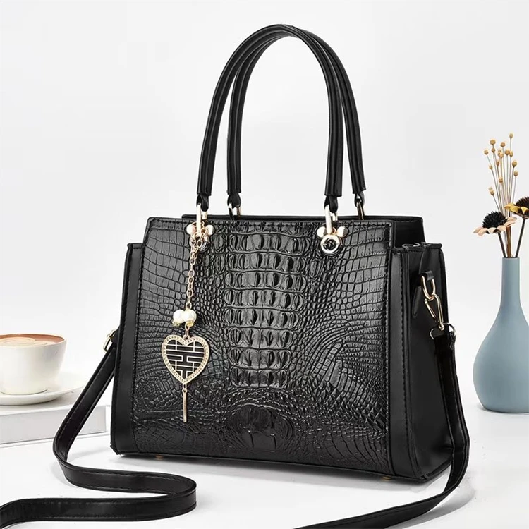 Fashion durable Ladies Handbag luxury latest Women Handbags pu leather