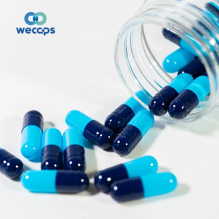 Wecaps Wholesale Size 0 Empty Gelatin Capsules Pharmaceutical Empty Capsule Separated Bulk Empty Capsule