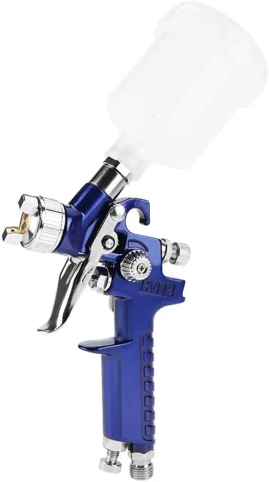 600cc Cup 1.4mm Professional hand-held HVLP Airless Blue Air spray gun Car spray gun