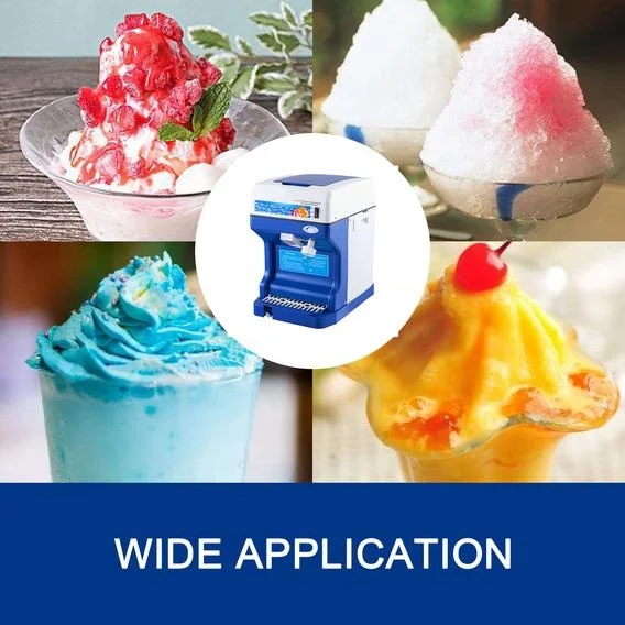 2021 Hot Sale Automatic Ice Crusher Commercial Portable Electric Ice Shaver Machine Wholesale