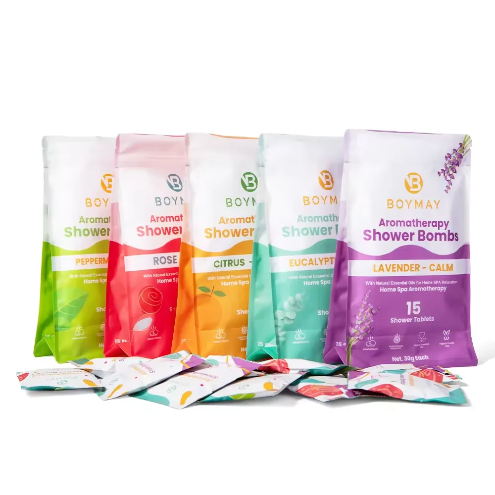 Aromatherapy All Natural Bath Supplies Care Variety Pack Shower Steamers With Essential Oils