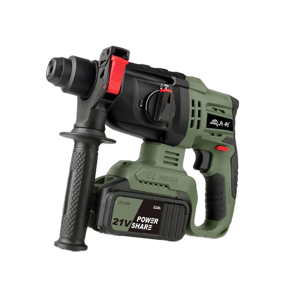 New Variable Speed Electric Multifunction Cordless Rotary Hammer Drill