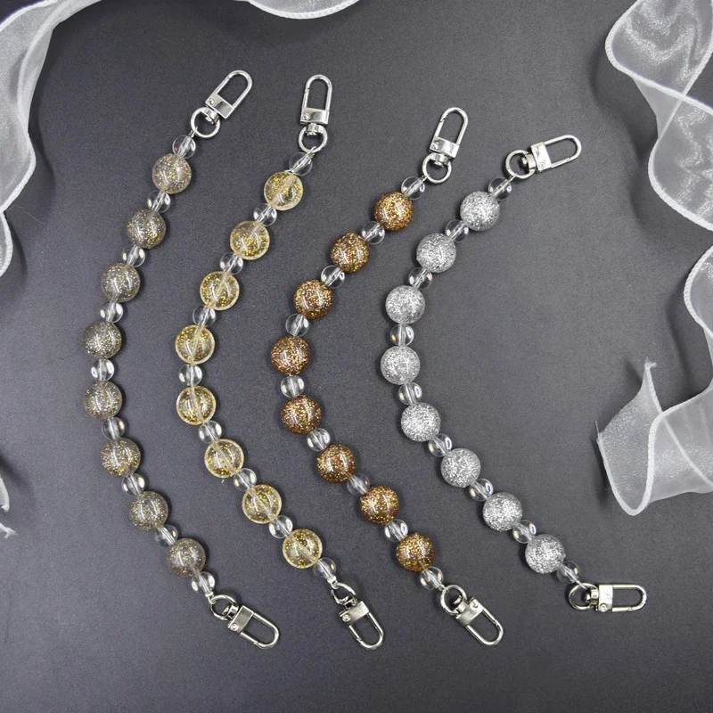 2023 New Trending Acrylic Phone Chain Customized Phone Case With Chain For Mobile Phone & Accessories